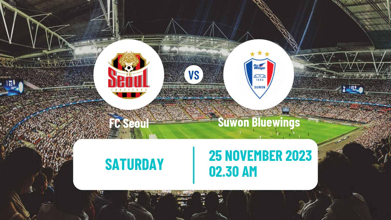 Soccer South Korean K-League 1 FC Seoul - Suwon Bluewings