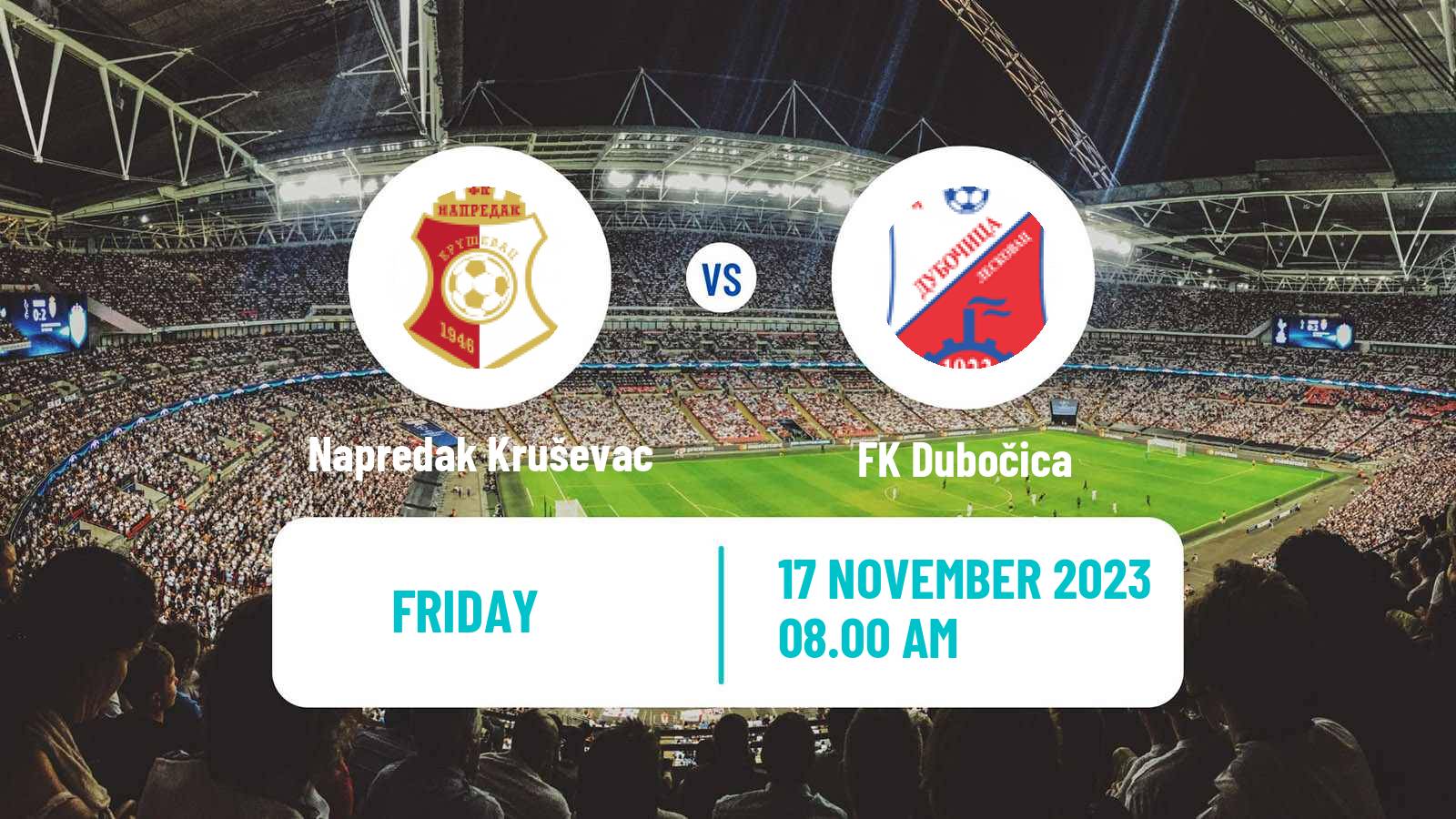 Soccer Club Friendly Napredak Kruševac - Dubočica