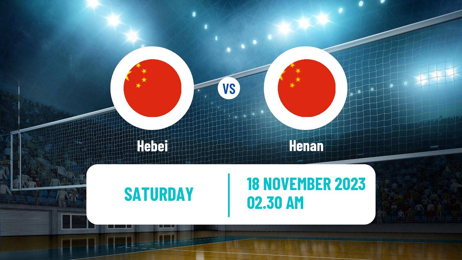 Volleyball Chinese CVL Women Hebei - Henan