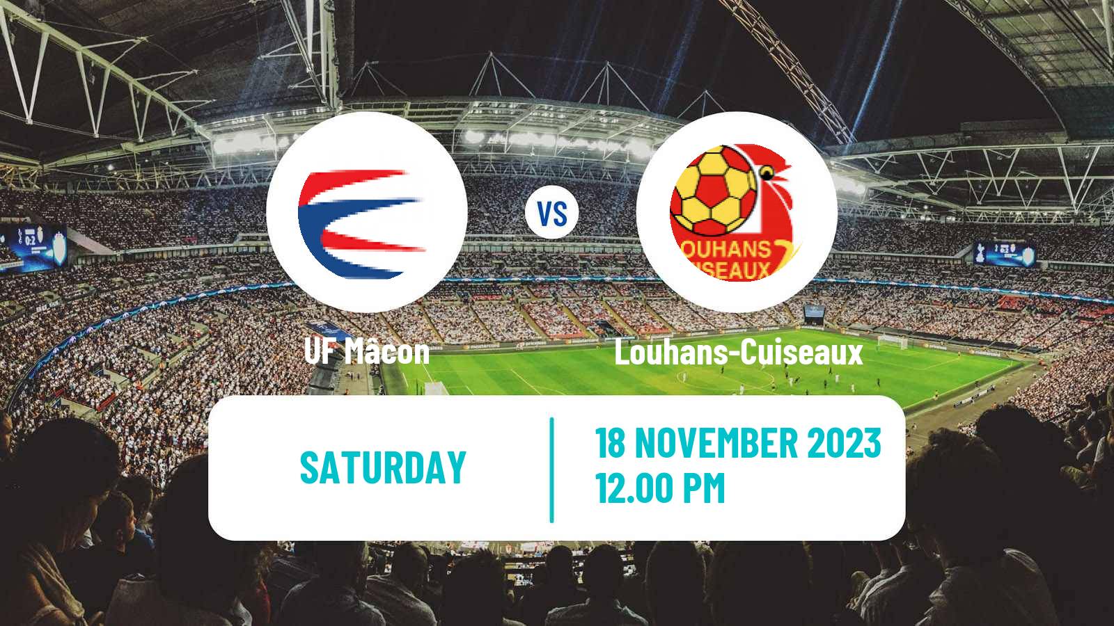 Soccer Coupe De France Mâcon - Louhans-Cuiseaux