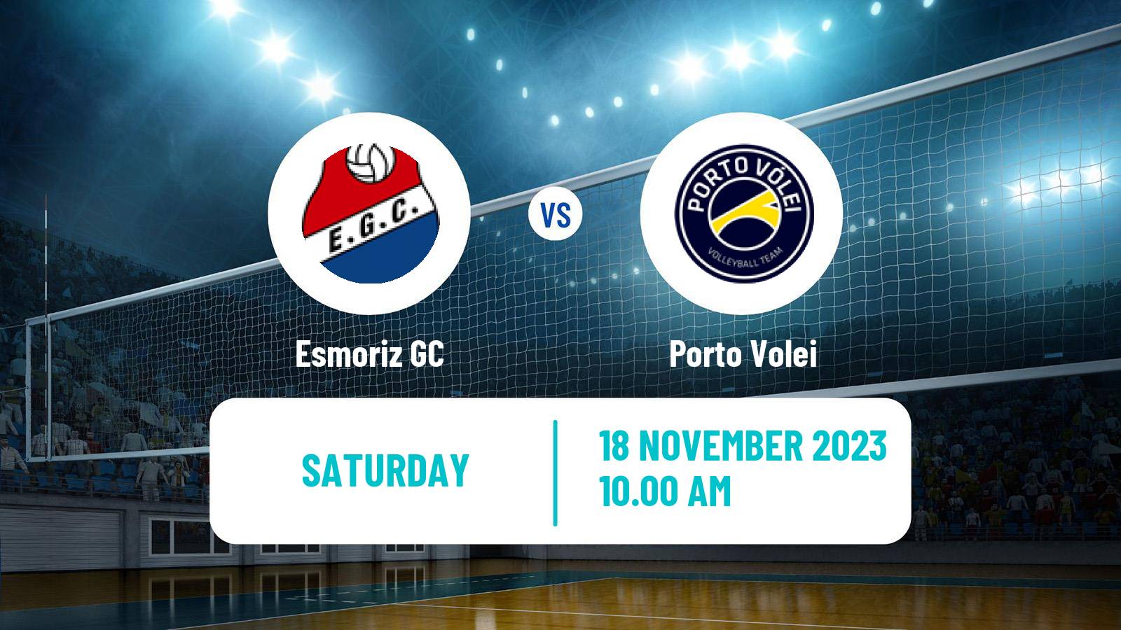 Volleyball Portuguese 1 Divisao Volleyball Women Esmoriz GC - Porto Volei
