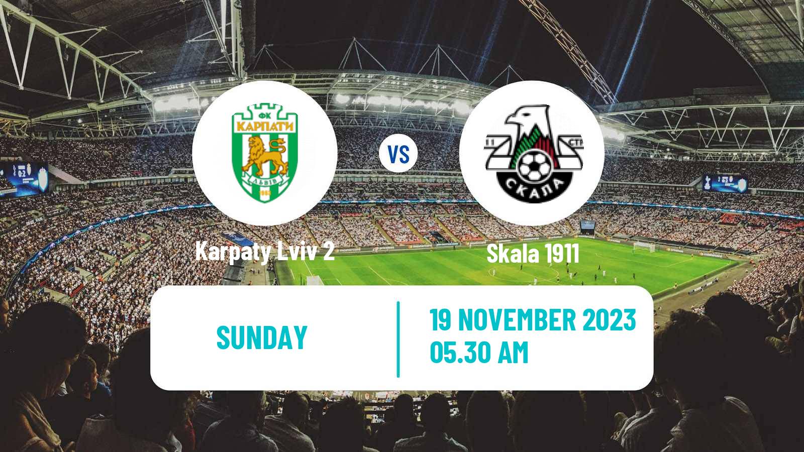Football Ukrainian Druha Liga Karpaty Lviv 2 - Skala 1911