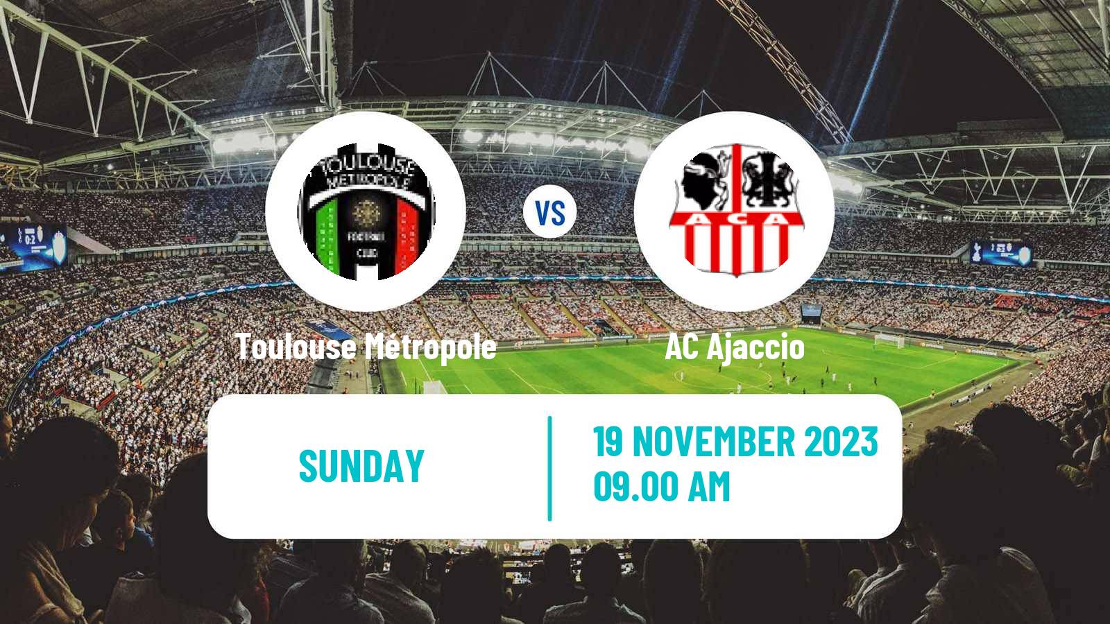 Soccer Coupe De France Toulouse Métropole - Ajaccio