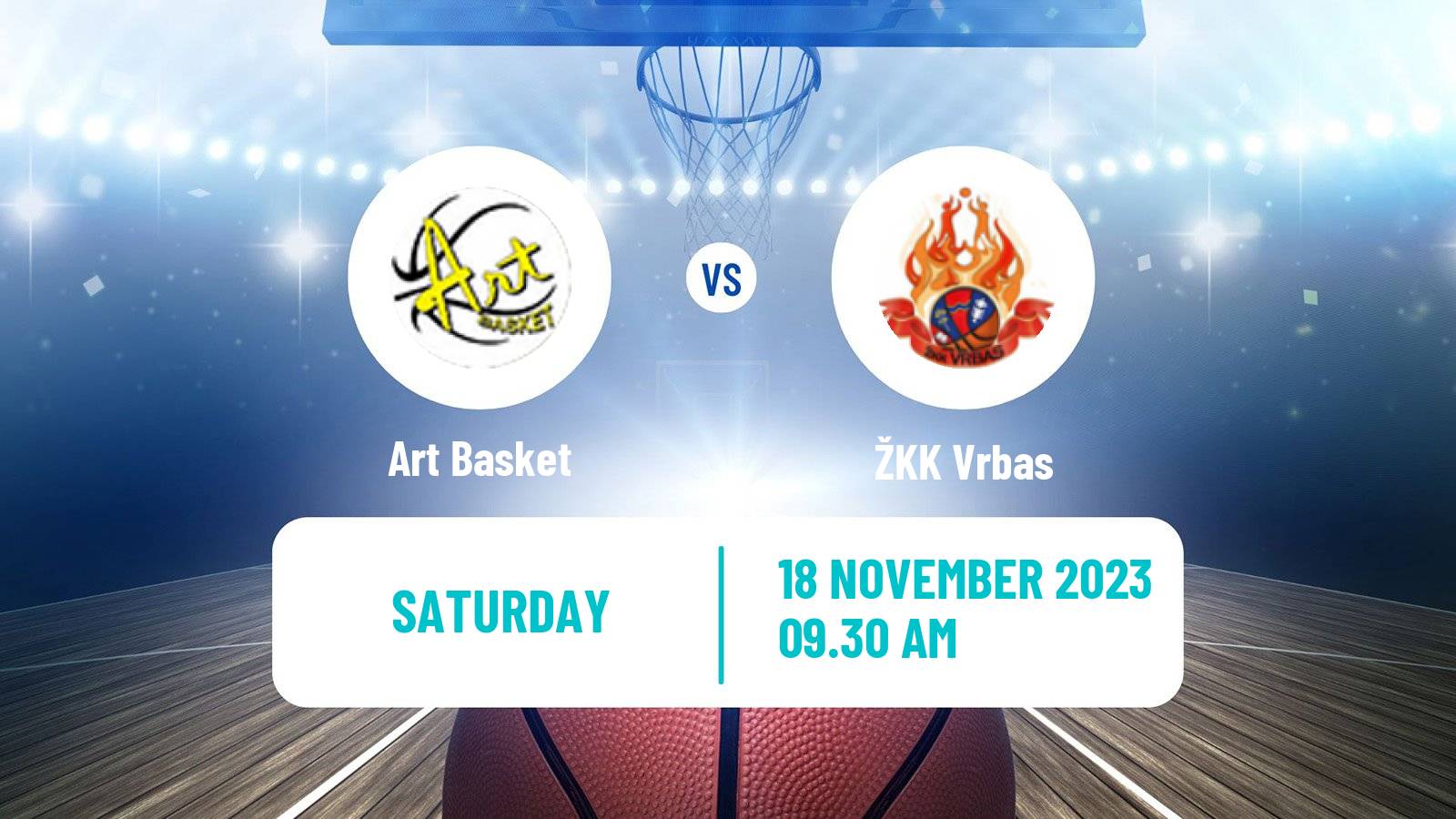 Basketball Serbian 1 ZLS Basketball Women Art Basket - Vrbas
