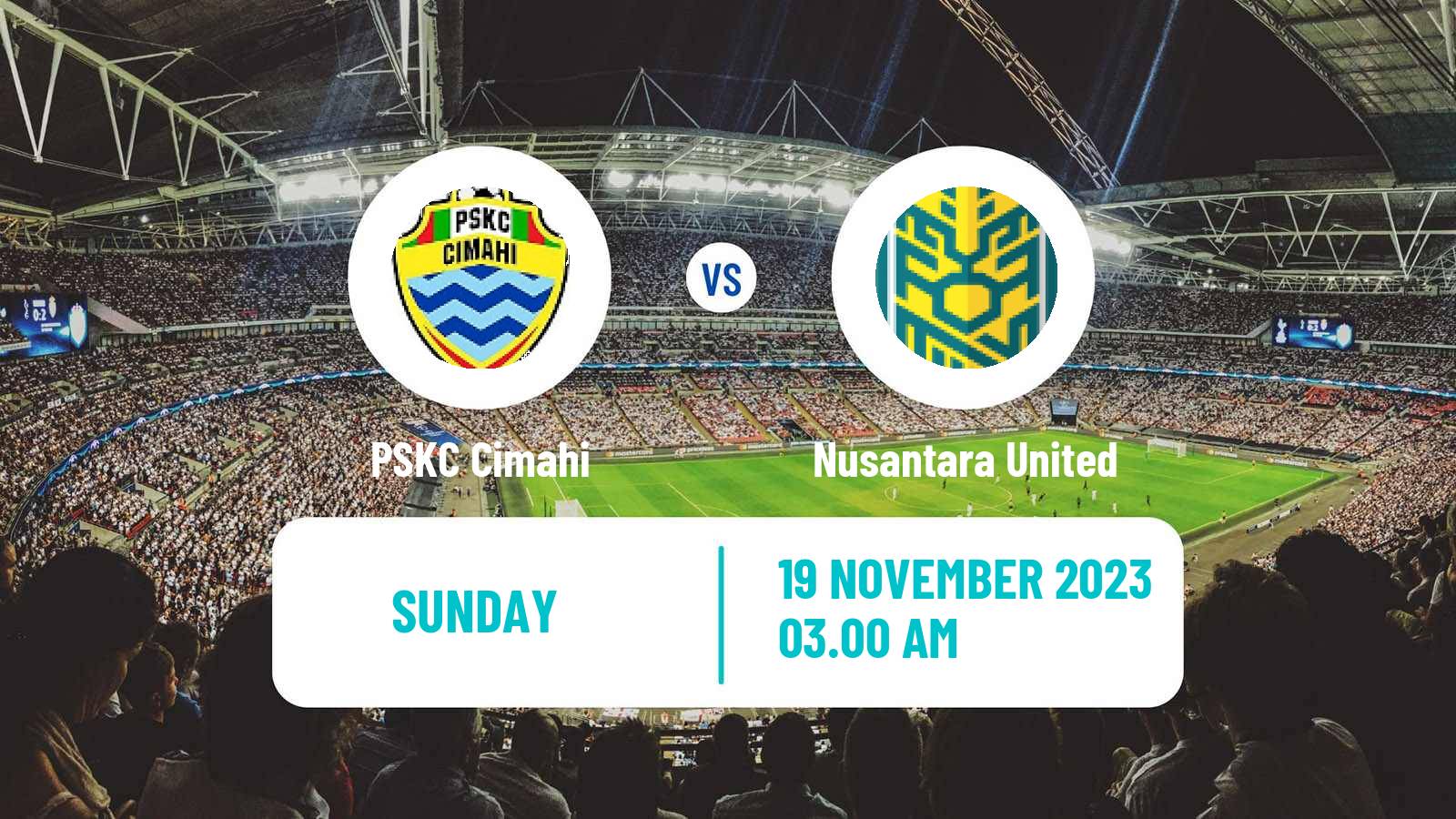 Soccer Indonesian Liga 2 PSKC Cimahi - Nusantara United