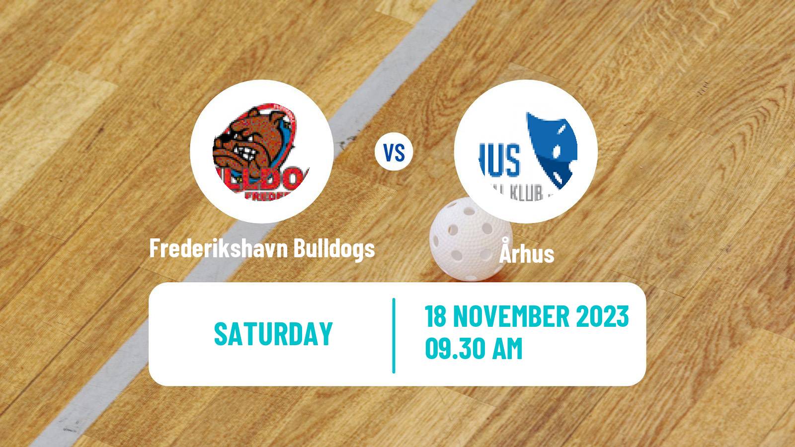 Floorball Danish Unihoc Ligaen Frederikshavn Bulldogs - Århus