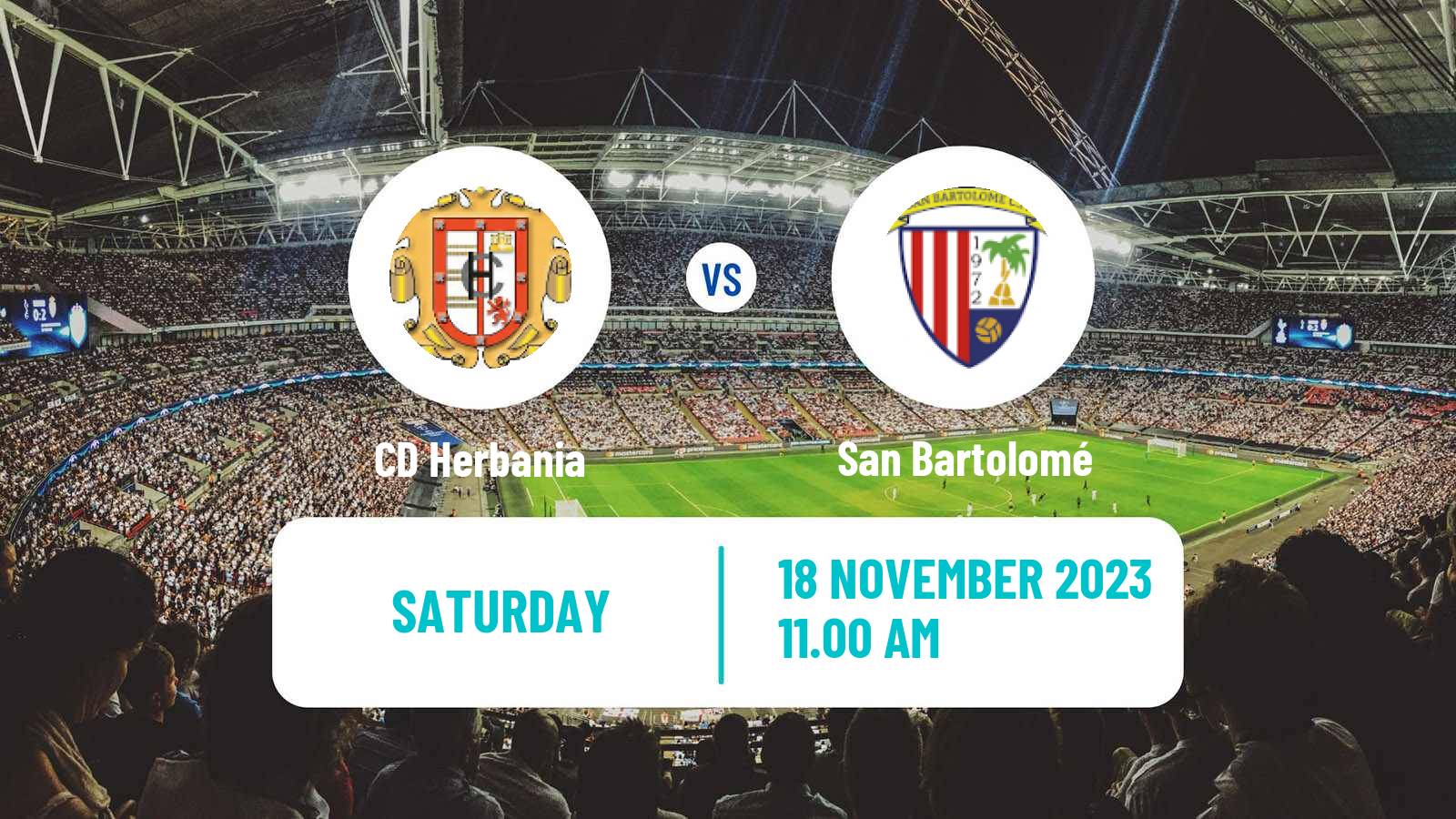 Soccer Spanish Tercera RFEF - Group 12 Herbania - San Bartolomé