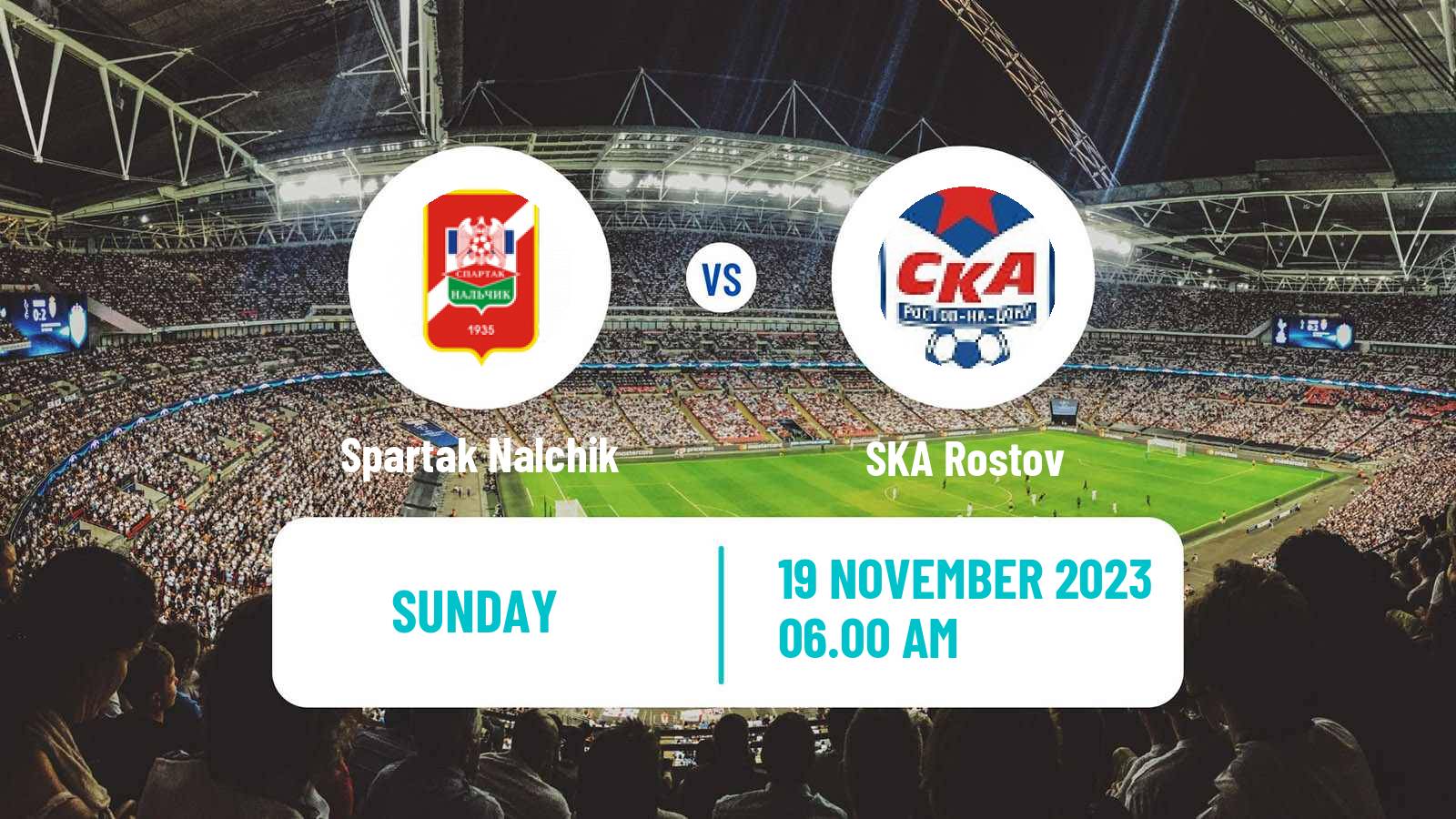 Soccer FNL 2 Division B Group 1 Spartak Nalchik - SKA Rostov