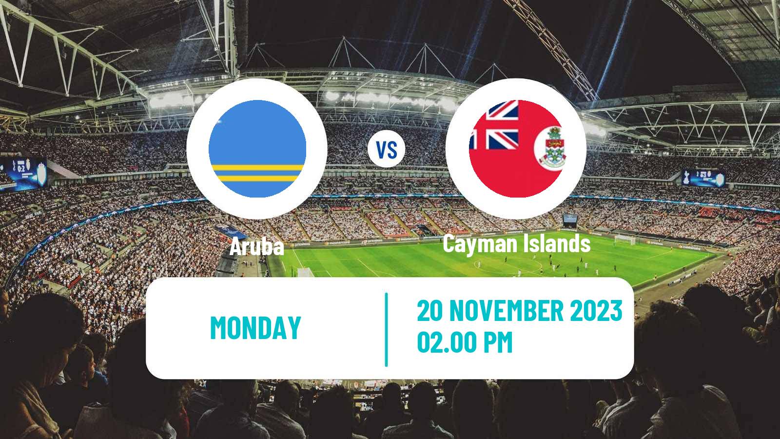 Soccer CONCACAF Nations League Aruba - Cayman Islands
