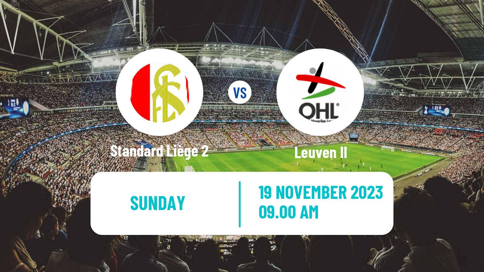 Soccer Belgian 1st National Women Standard Liège 2 - Leuven II