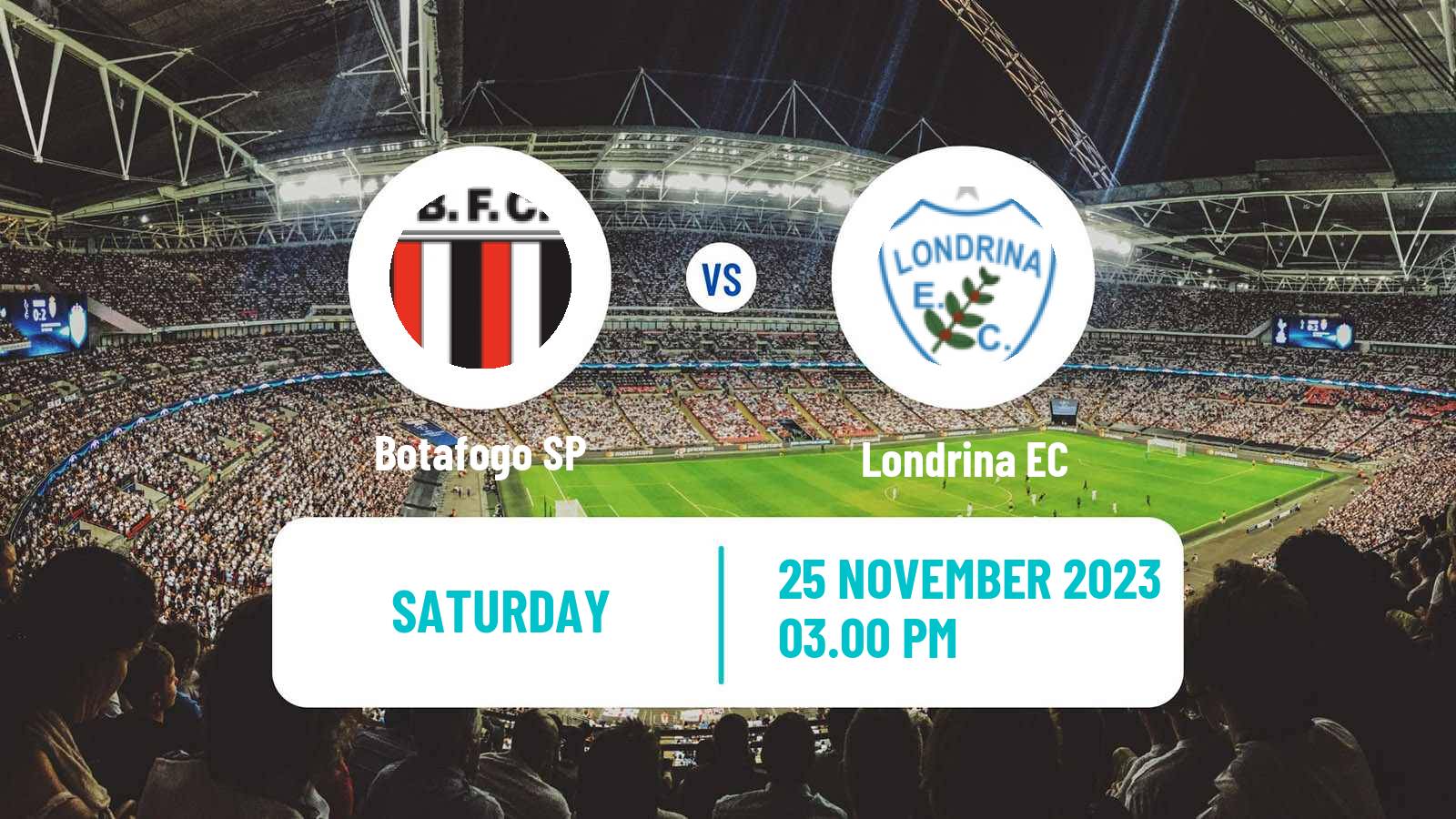 Soccer Brazilian Serie B Botafogo SP - Londrina