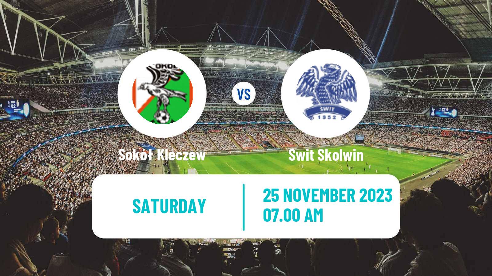 Soccer Polish Division 3 - Group II Sokół Kleczew - Swit Skolwin