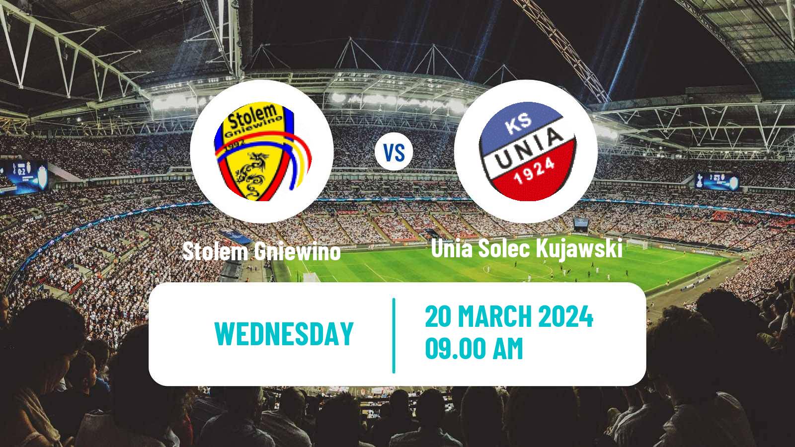 Soccer Polish Division 3 - Group II Stolem Gniewino - Unia Solec Kujawski