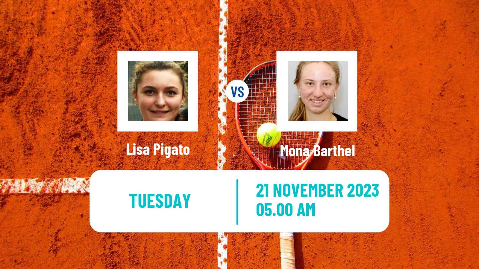 Tennis ITF W25 Ortisei Women Lisa Pigato - Mona Barthel