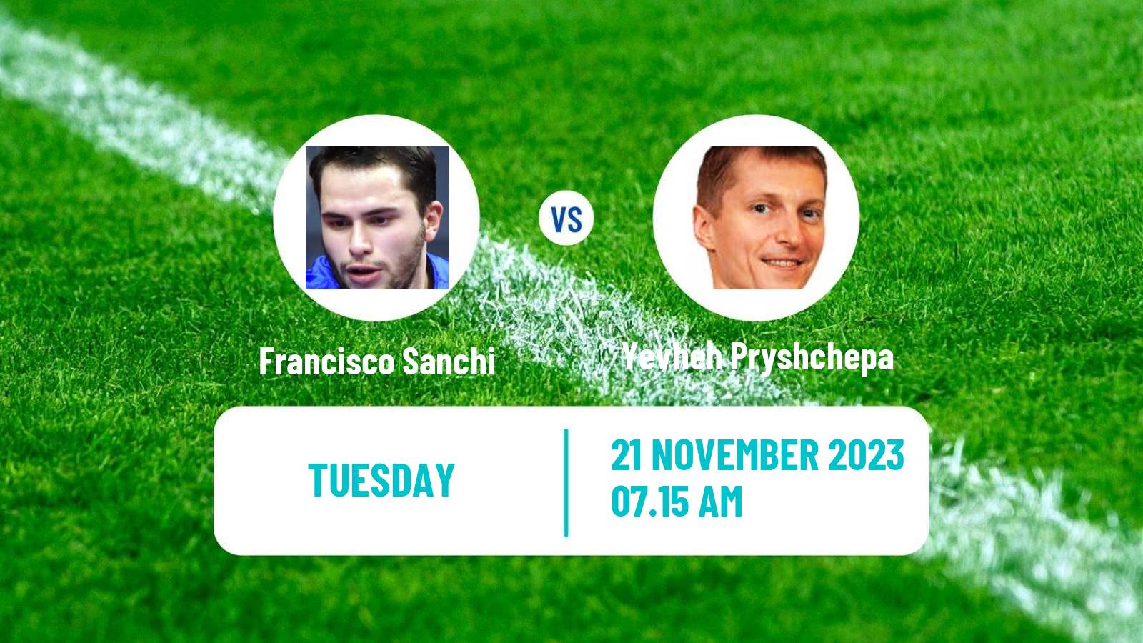 Table tennis Tt Star Series Men Francisco Sanchi - Yevhen Pryshchepa