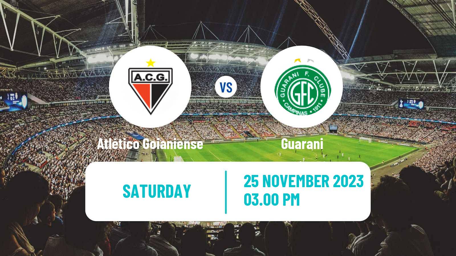 Soccer Brazilian Serie B Atlético Goianiense - Guarani