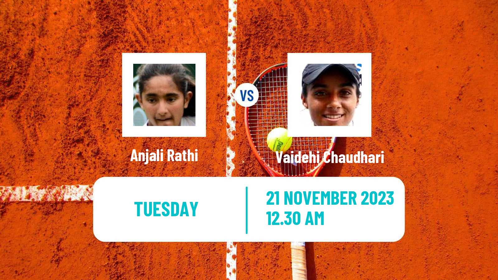 Tennis ITF W25 Bengaluru 2 Women Anjali Rathi - Vaidehi Chaudhari