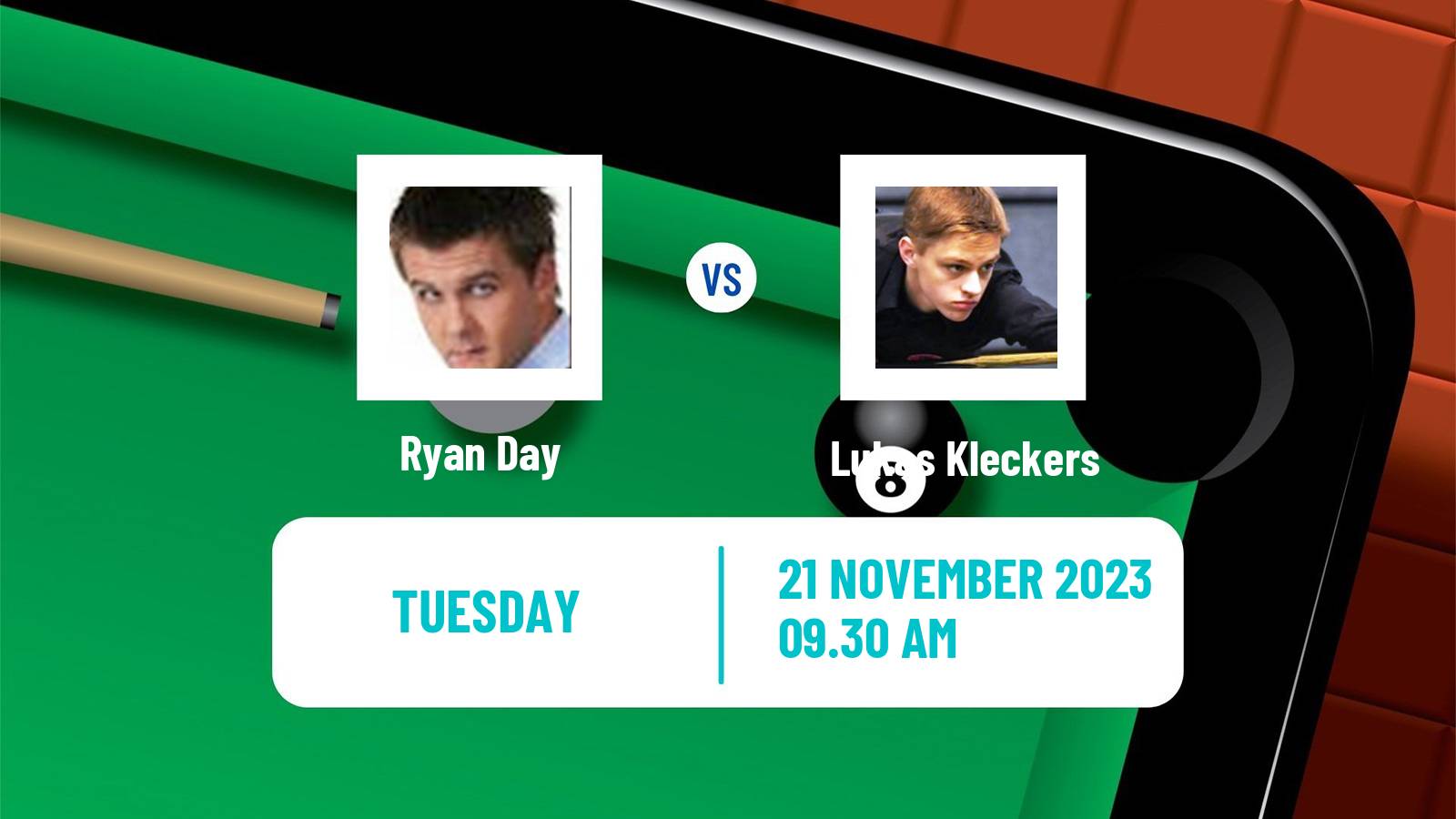 Snooker Uk Championship Ryan Day - Lukas Kleckers