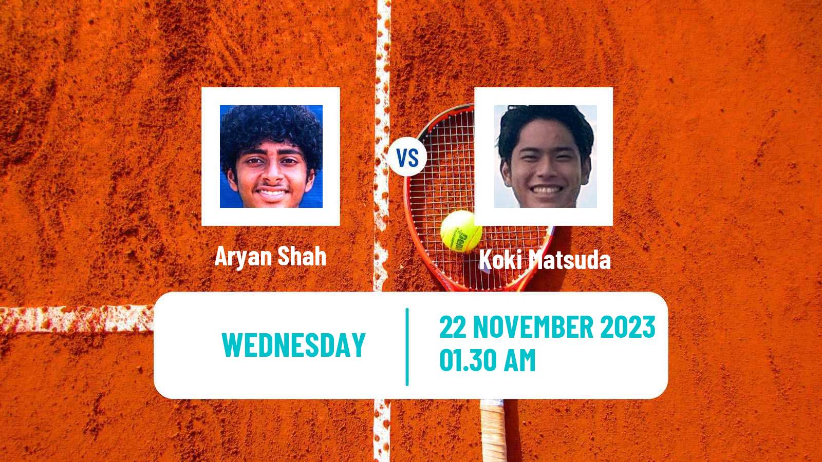 Tennis ITF M25 Mumbai Men Aryan Shah - Koki Matsuda