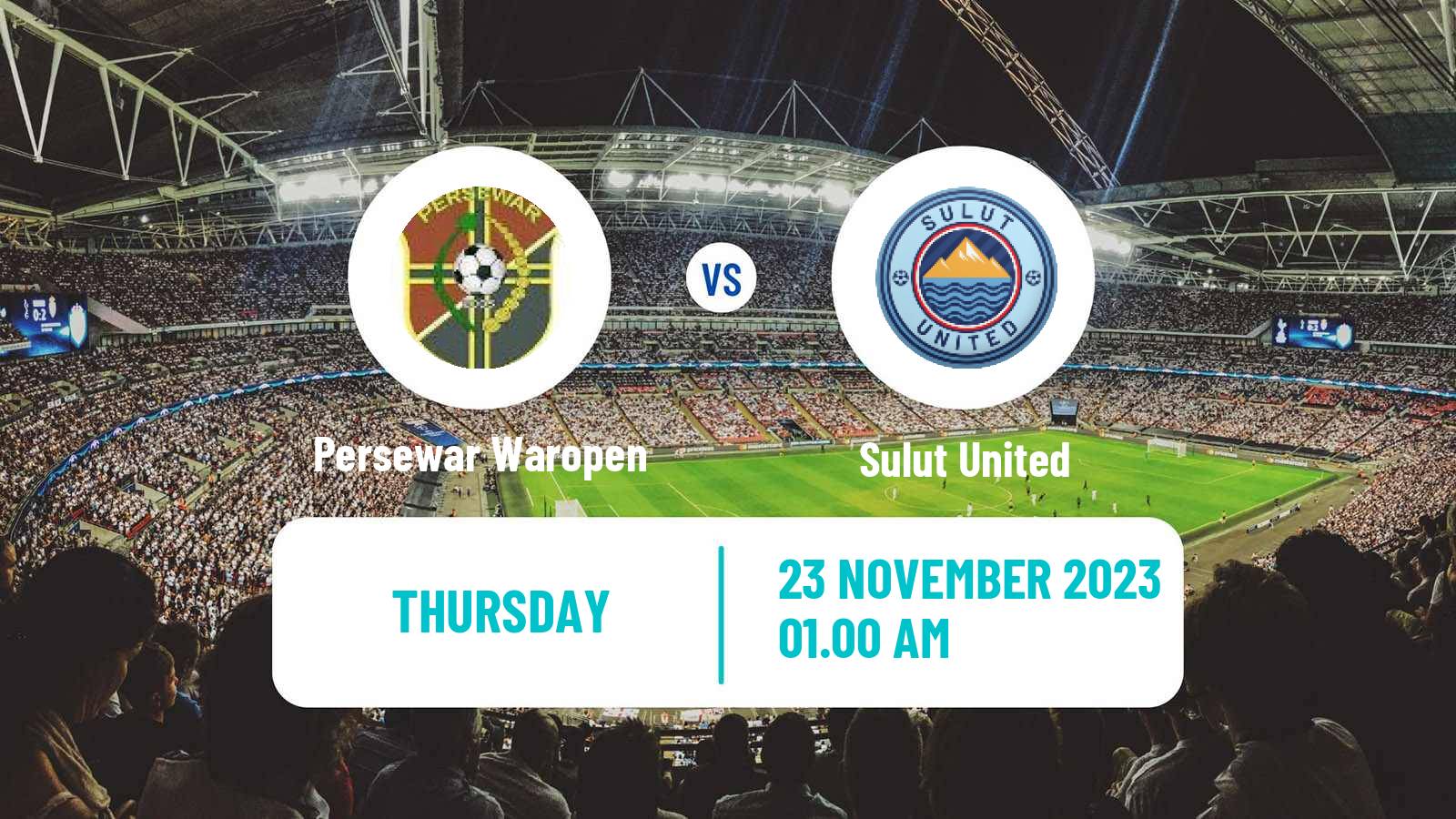 Soccer Indonesian Liga 2 Persewar Waropen - Sulut United