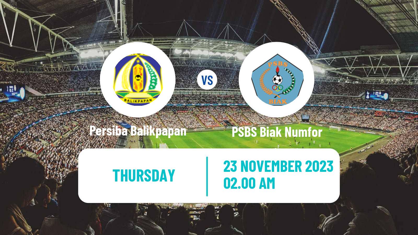 Soccer Indonesian Liga 2 Persiba Balikpapan - PSBS Biak Numfor