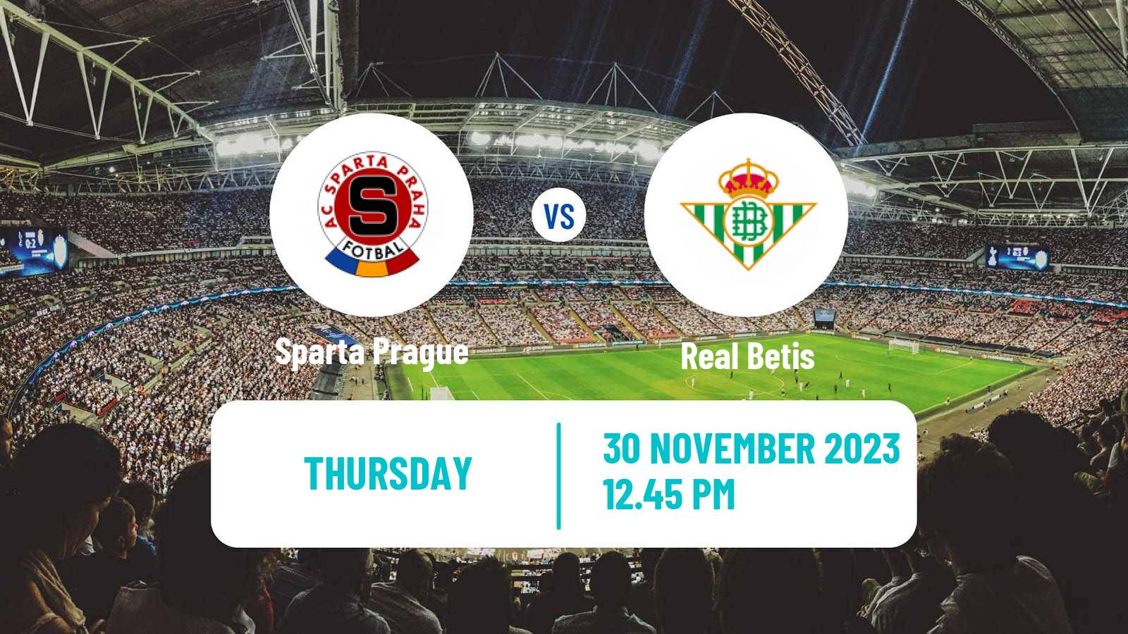 Soccer UEFA Europa League Sparta Prague - Betis