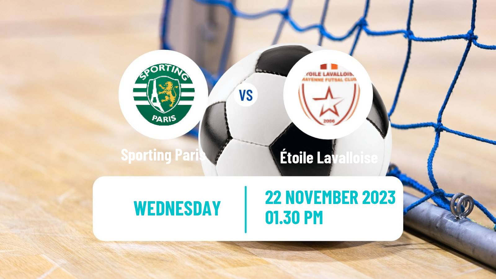 Futsal French D1 Futsal Sporting Paris - Étoile Lavalloise