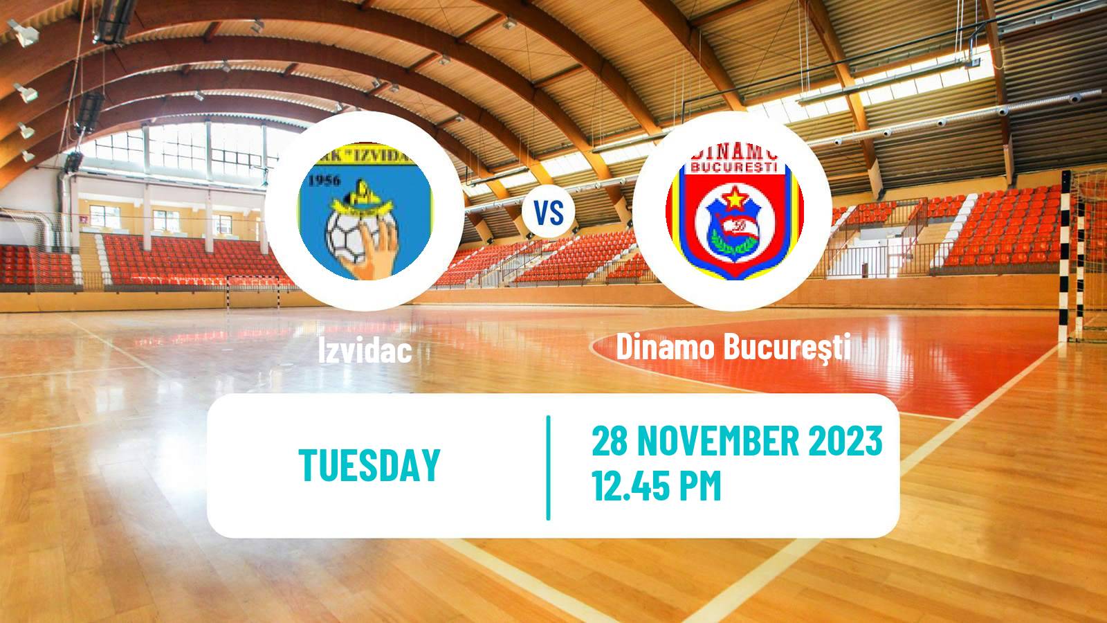 Handball EHF European League Izvidac - Dinamo Bucureşti