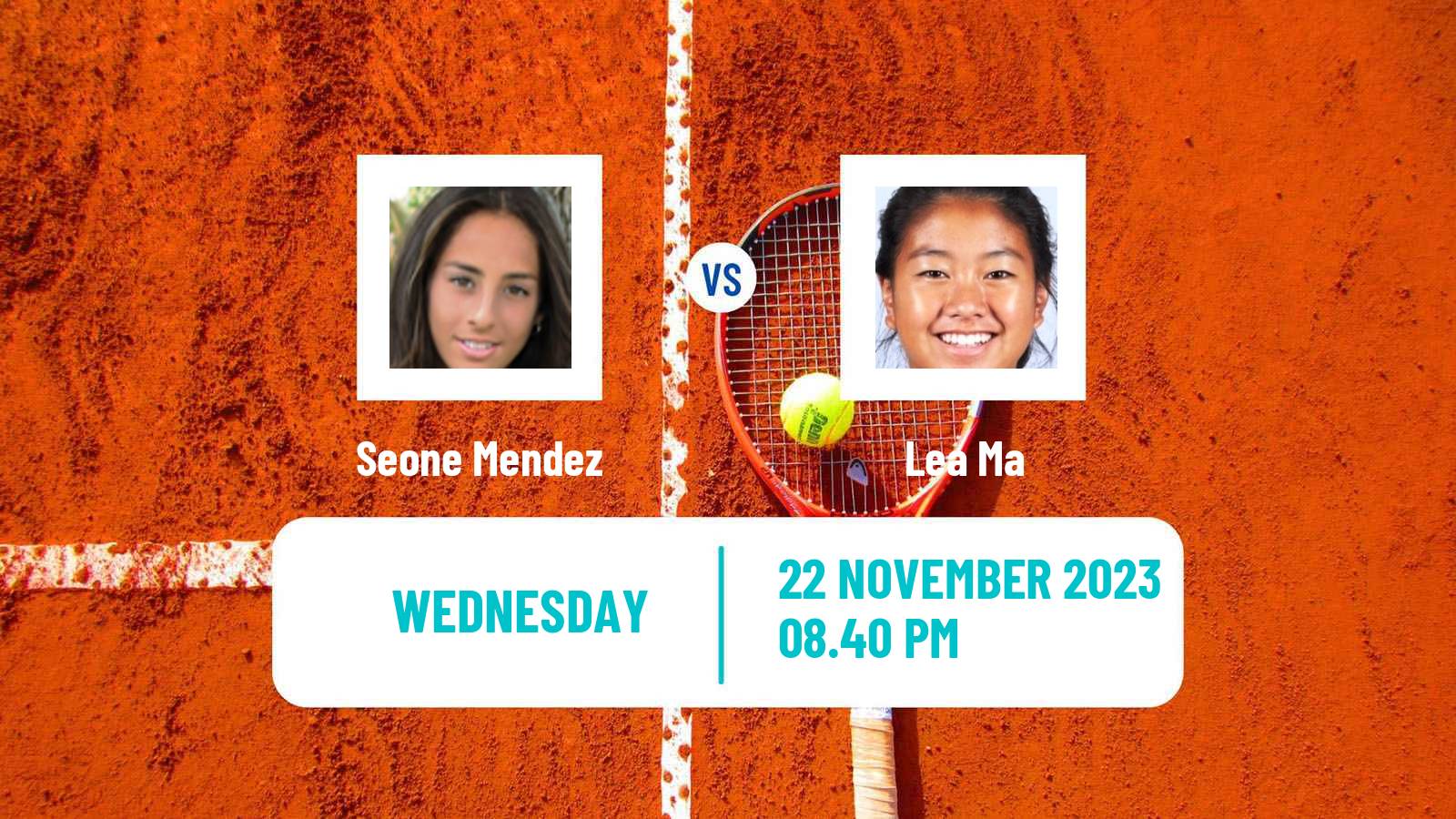 Tennis ITF W60 Brisbane Women Seone Mendez - Lea Ma