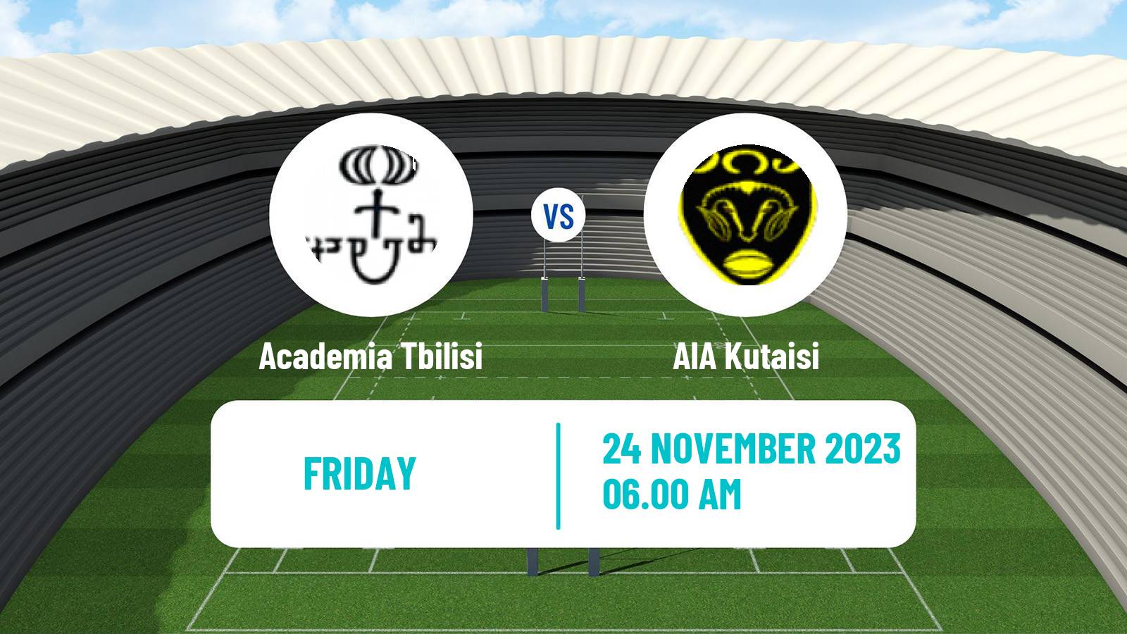 Rugby union Georgian Didi 10 Academia Tbilisi - AIA Kutaisi