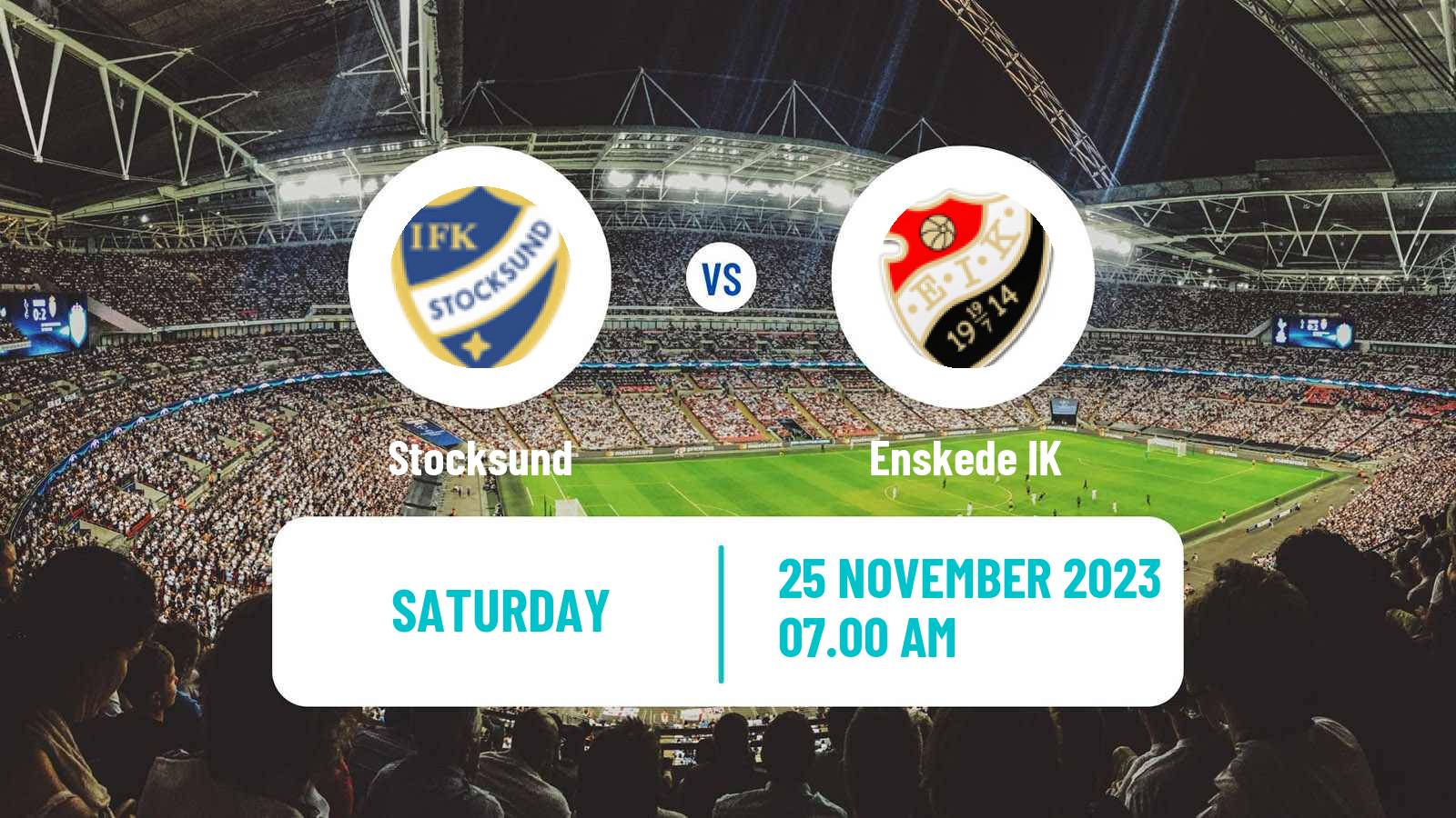 Soccer Swedish Division 1 Norra Stocksund - Enskede