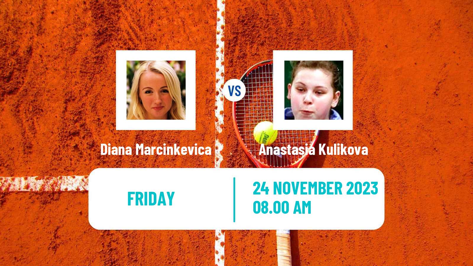Tennis ITF W25 Ortisei Women Diana Marcinkevica - Anastasia Kulikova