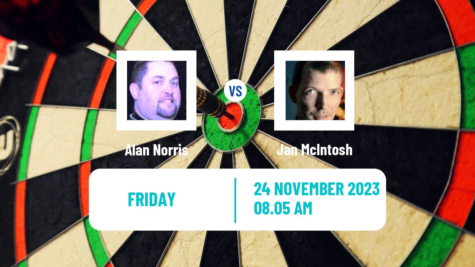 Darts Modus Super Series Alan Norris - Jan McIntosh