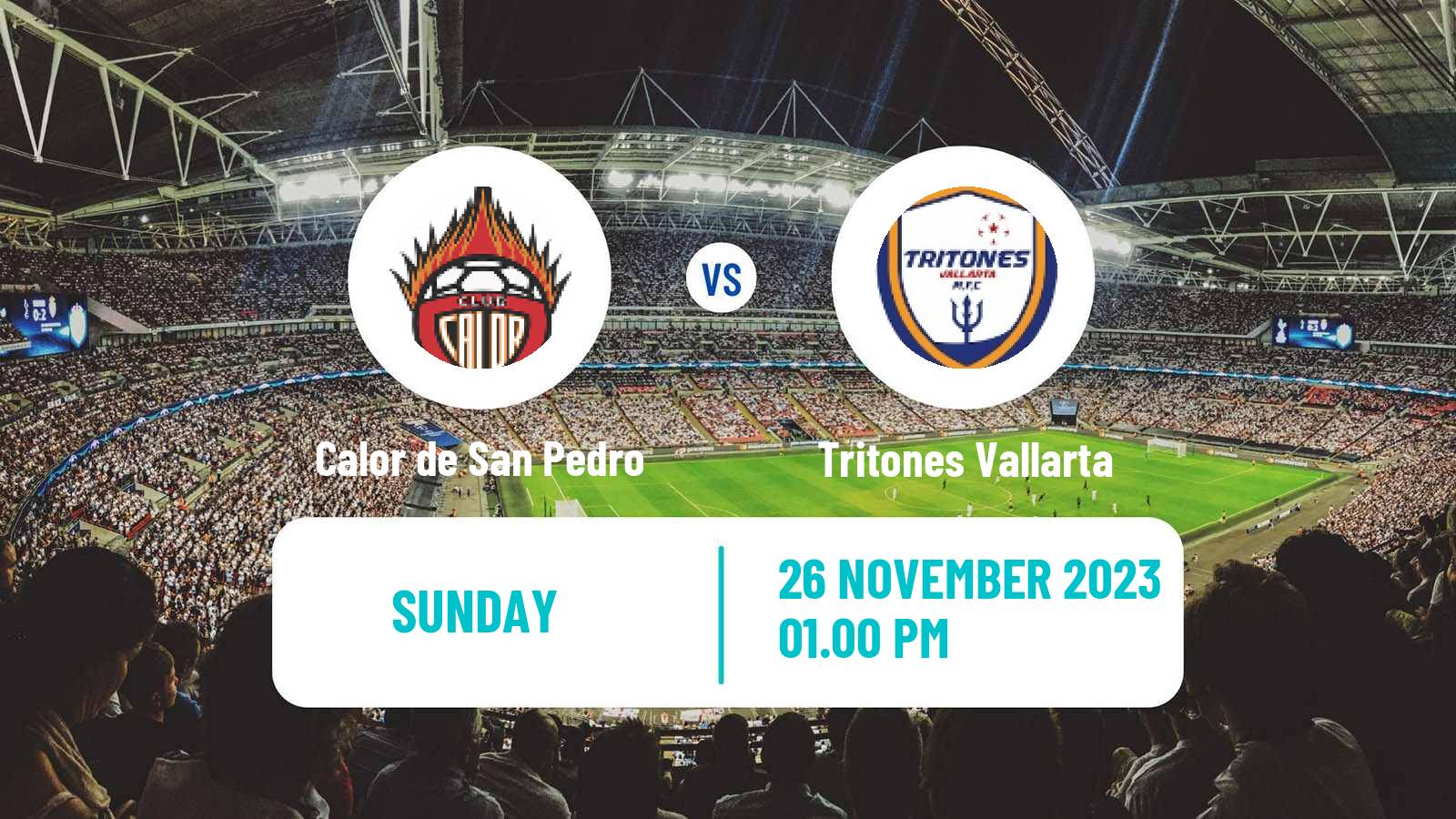 Soccer Mexican Liga Premier Serie A Calor de San Pedro - Tritones Vallarta