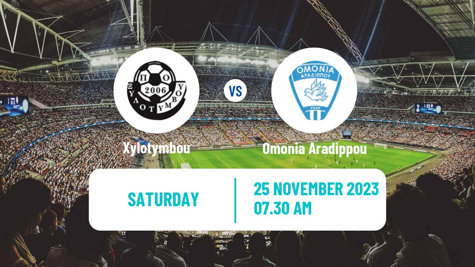 Soccer Cypriot Division 2 Xylotymbou - Omonia Aradippou