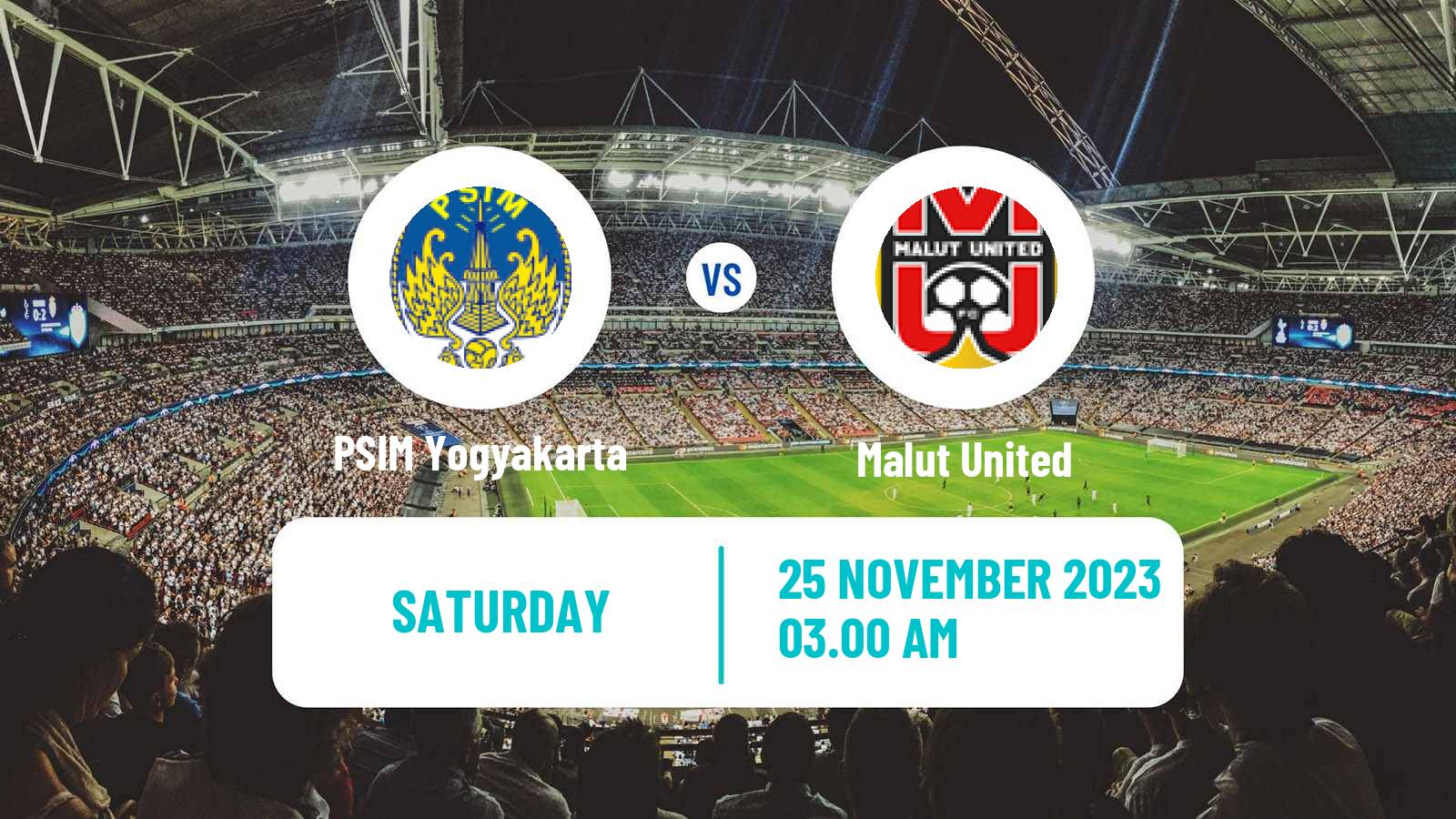 Soccer Indonesian Liga 2 PSIM Yogyakarta - Malut United