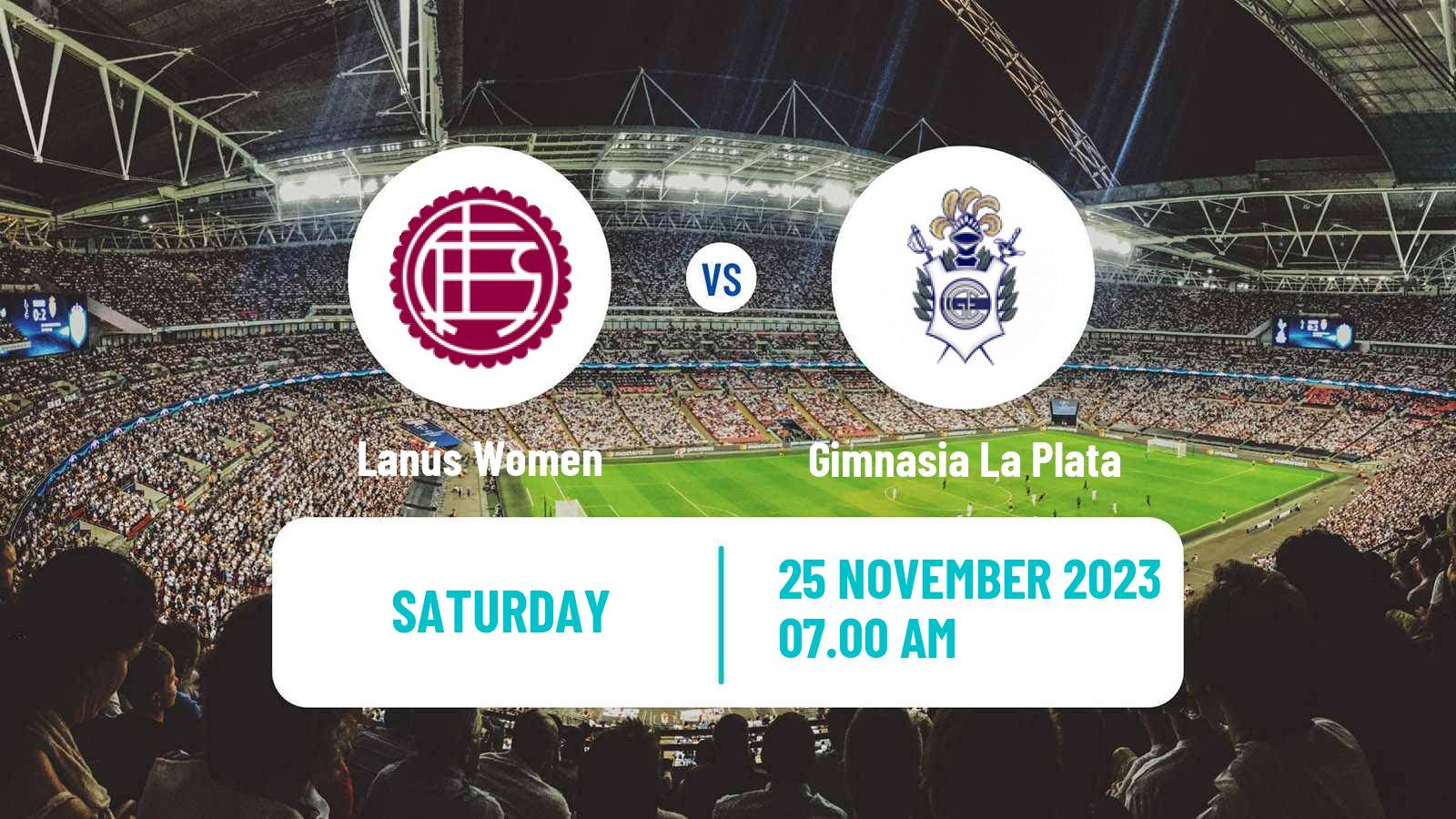 Soccer Argentinian Primera A Women Lanús - Gimnasia La Plata