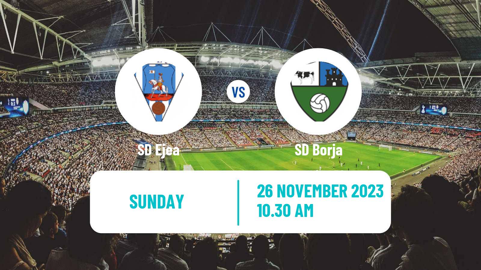 Soccer Spanish Tercera RFEF - Group 17 Ejea - Borja