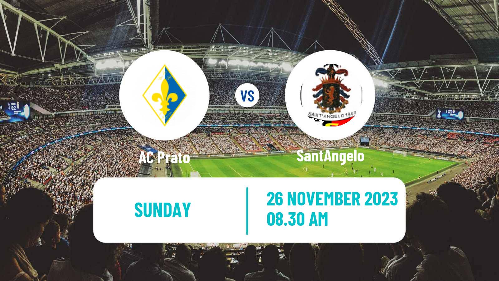 Soccer Italian Serie D - Group D Prato - SantAngelo