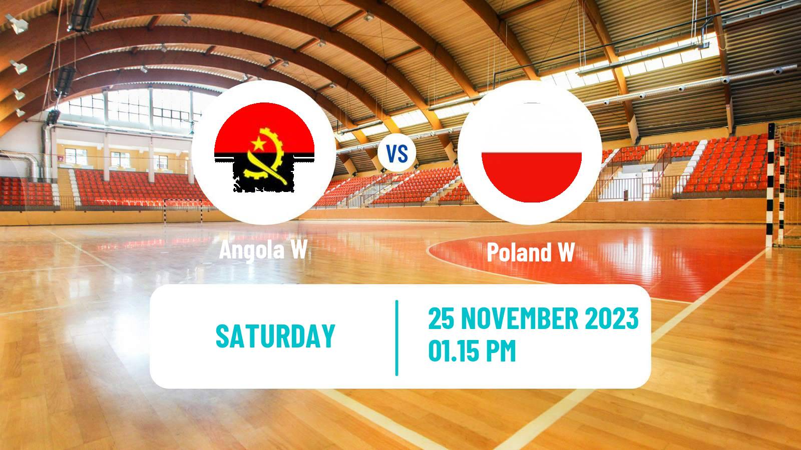 Handball Intersport Cup Handball Women Angola W - Poland W