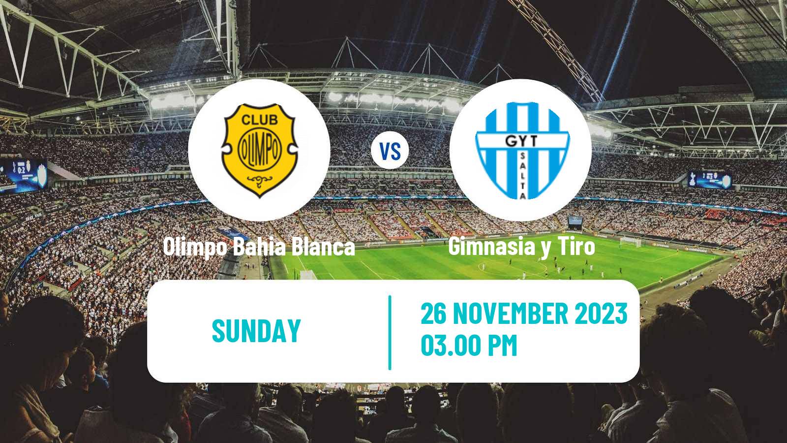 Soccer Argentinian Torneo Federal Olimpo Bahia Blanca - Gimnasia y Tiro