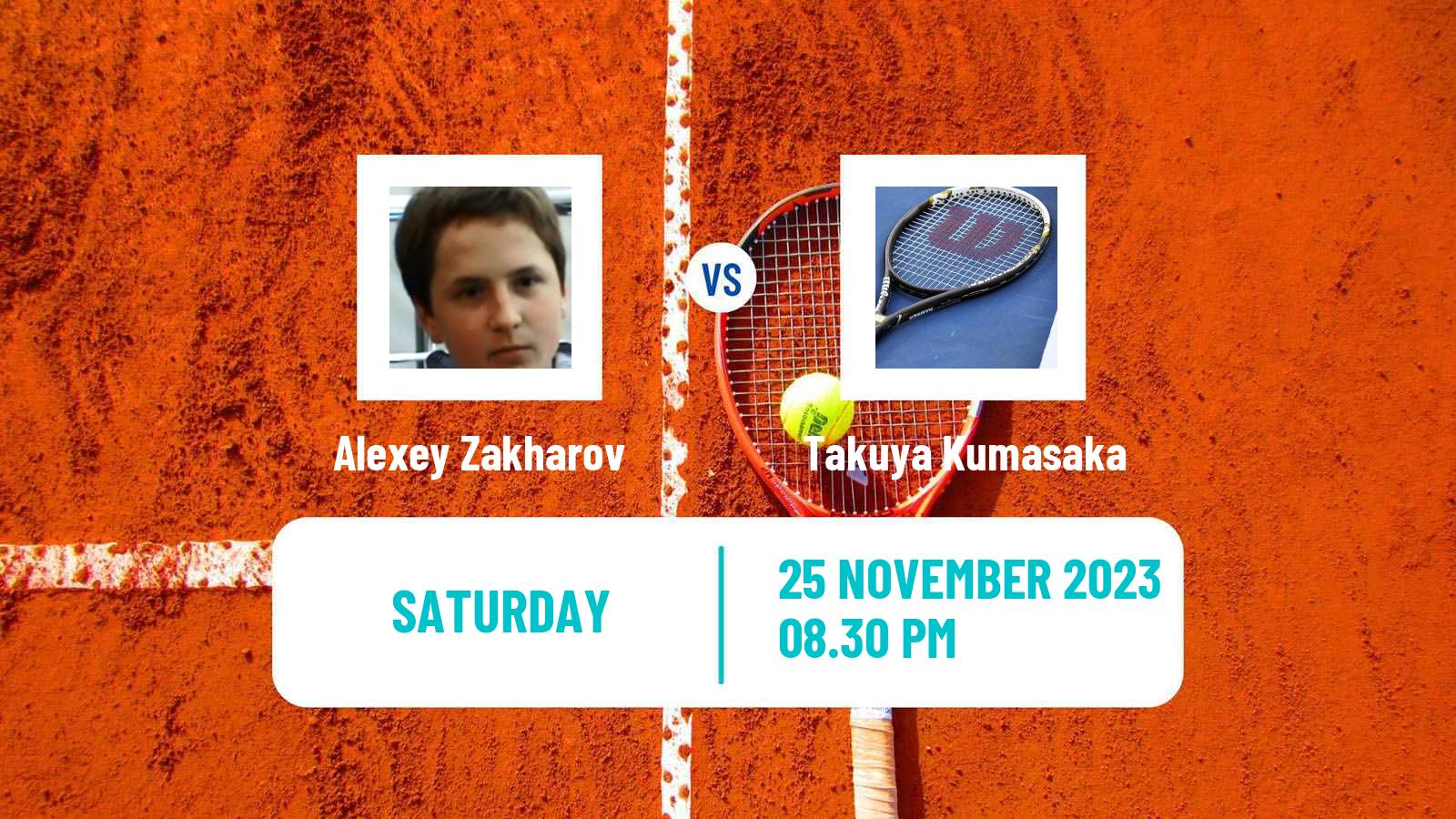 Tennis ITF M15 Ipoh Perak Men Alexey Zakharov - Takuya Kumasaka