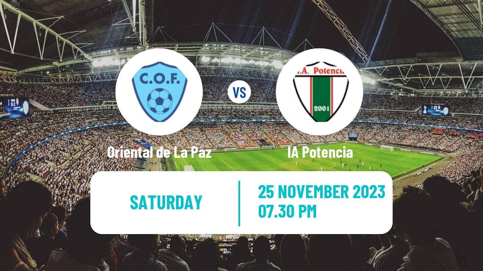 Soccer Uruguayan Segunda Division Oriental de La Paz - Potencia