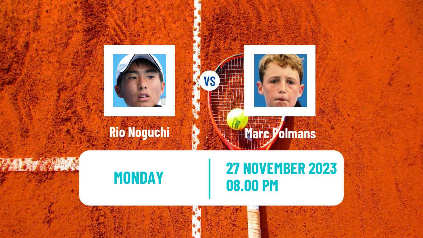 Tennis Yokkaichi Challenger Men Rio Noguchi - Marc Polmans