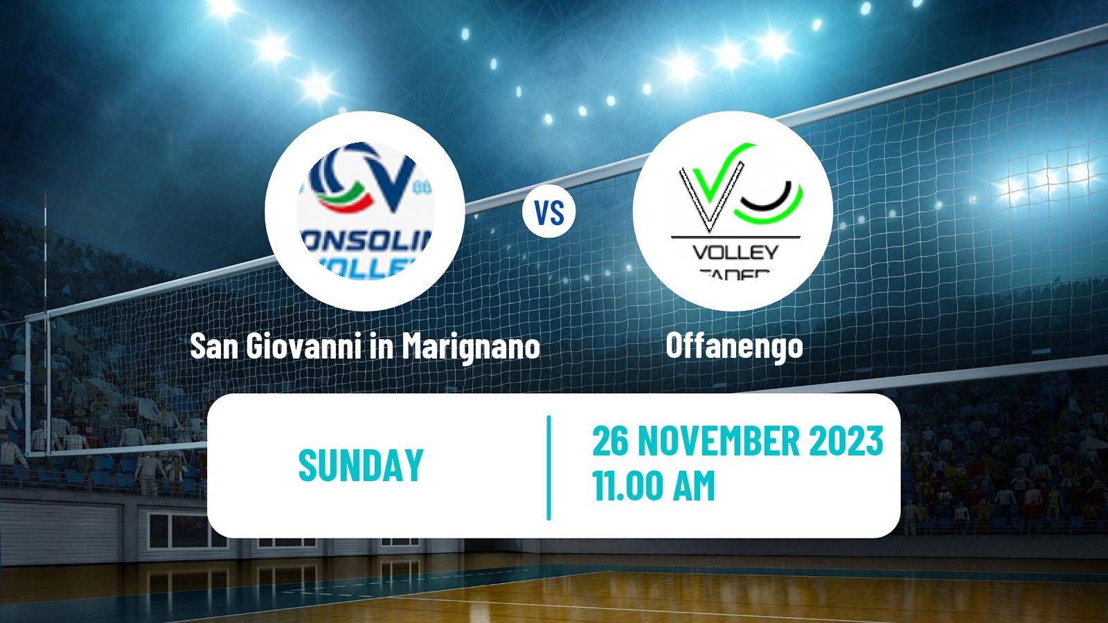 Volleyball Italian Serie A2 Volleyball Women San Giovanni in Marignano - Offanengo