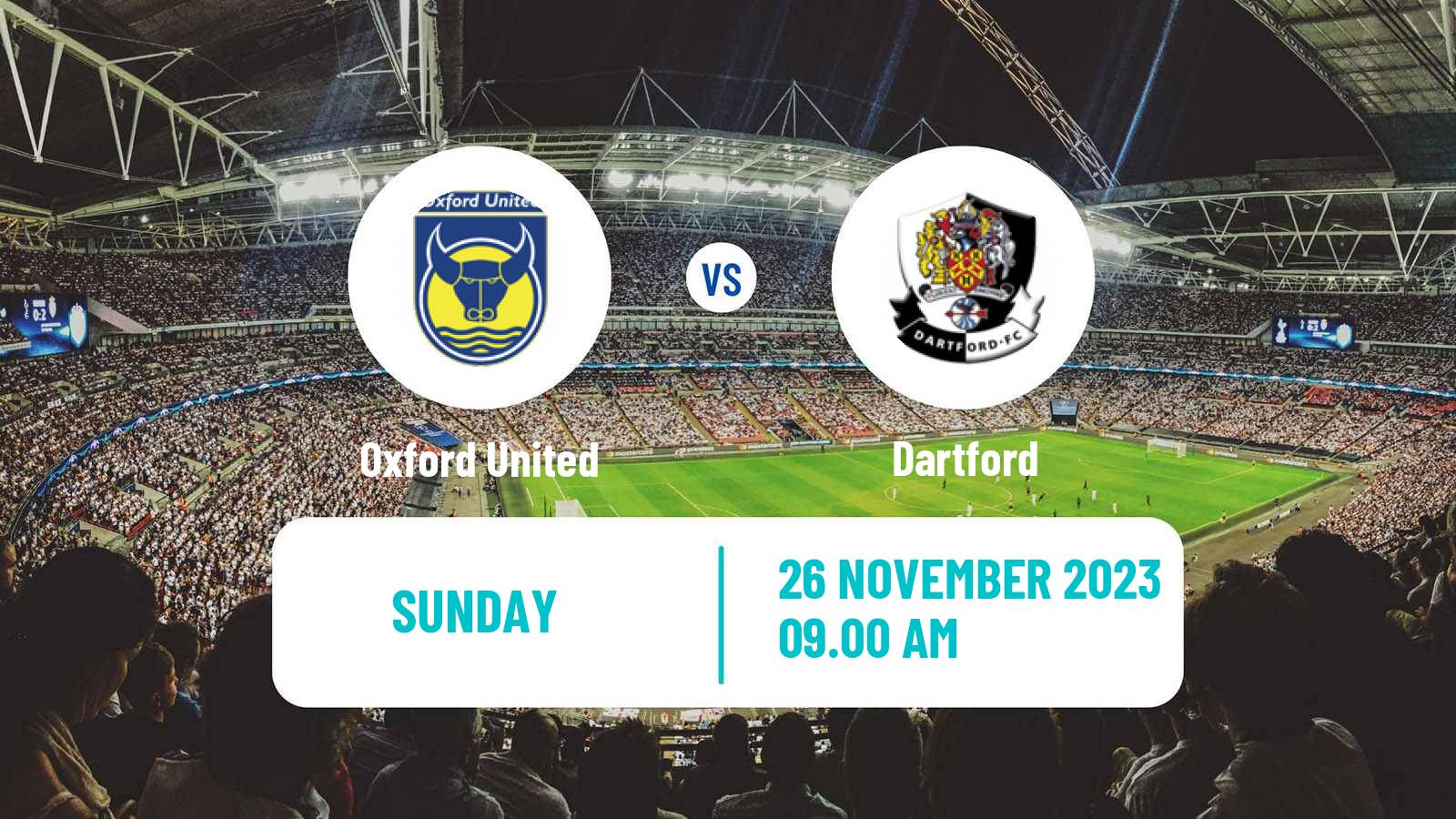 Soccer English FA Cup Women Oxford United - Dartford