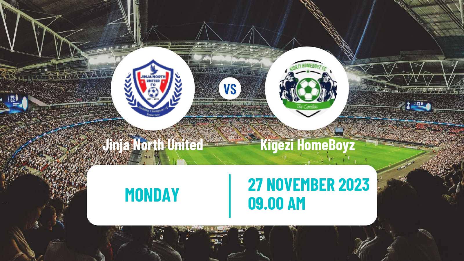 Soccer Uganda Big League Jinja North United - Kigezi HomeBoyz