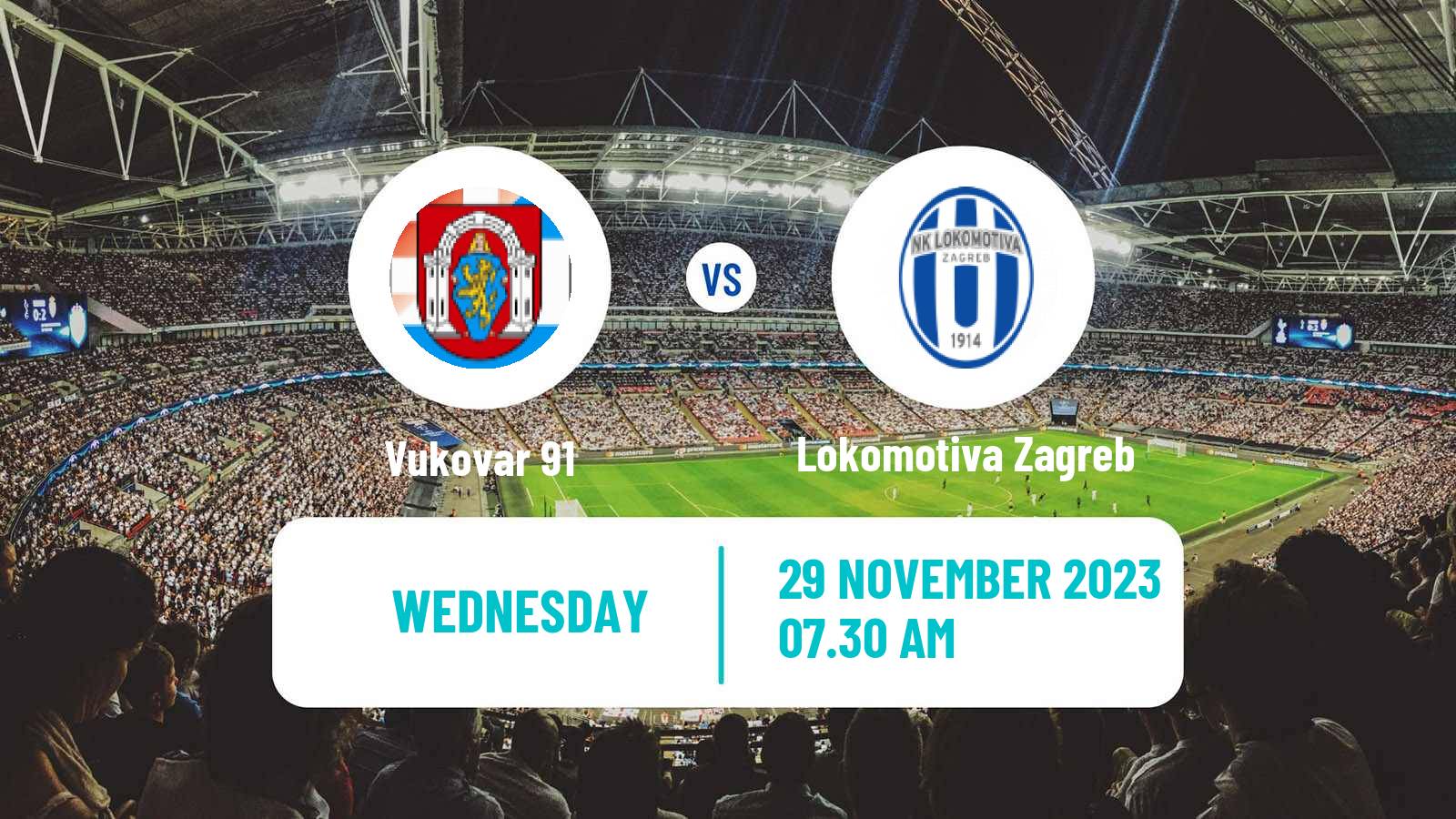 Soccer Croatian Cup Vukovar 91 - Lokomotiva Zagreb