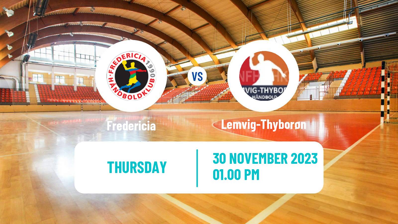 Handball Danish Handbold Ligaen Fredericia - Lemvig-Thyborøn