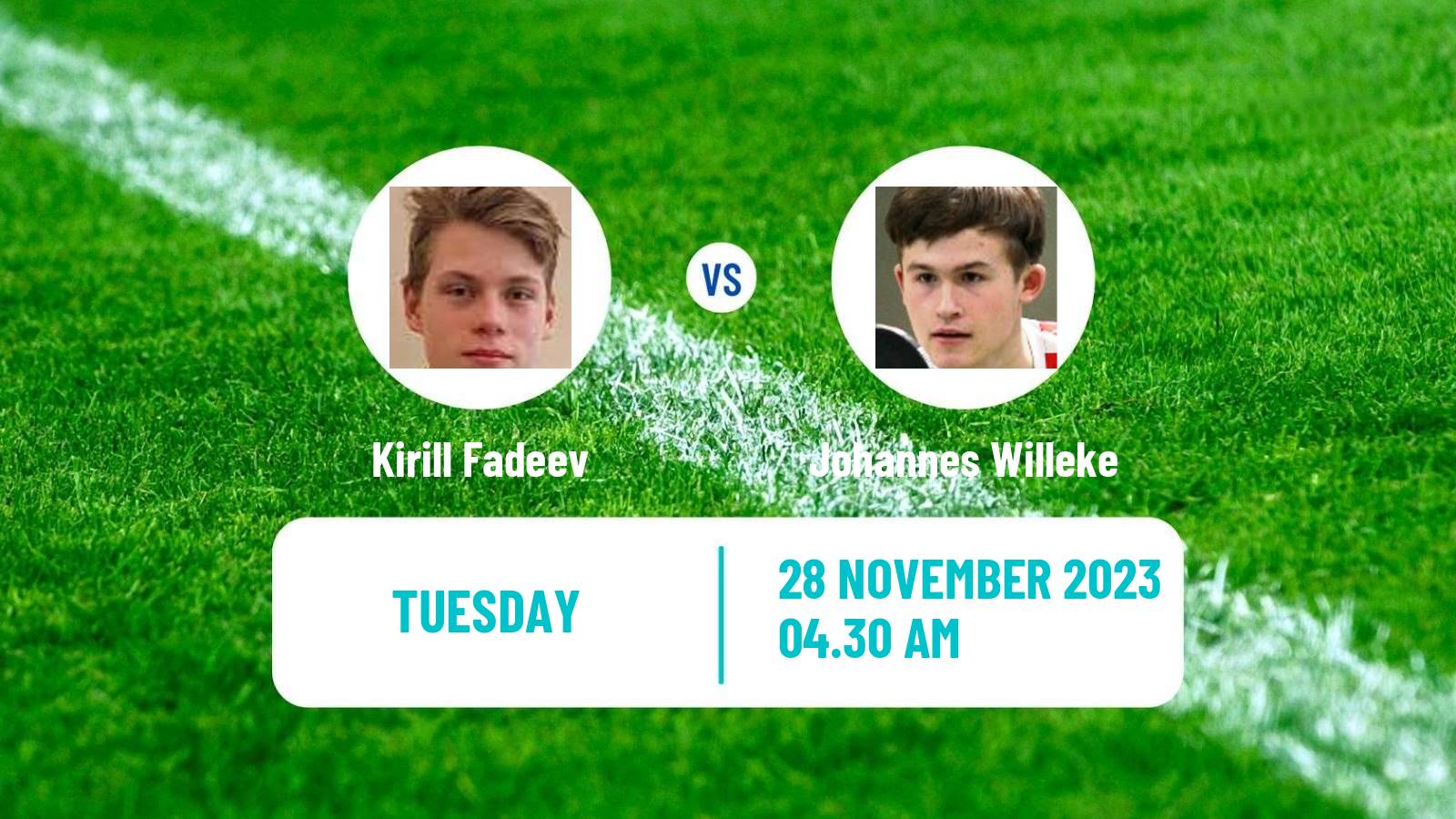 Table tennis Challenger Series Men Kirill Fadeev - Johannes Willeke